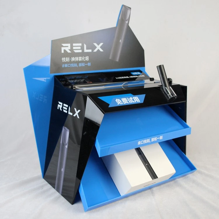 LED electronic cigarette display acrylic display stand vape