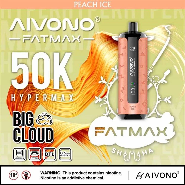 AIM FATMAX 50000 PUFFS DTL Hookah SHISHA AIM FATMAX 50000 PUFFS DTL Hookah SHISHA