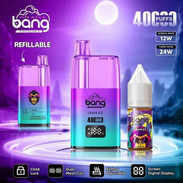 BANG 40000 REFILLABLE BANG 40000 REFILLABLE