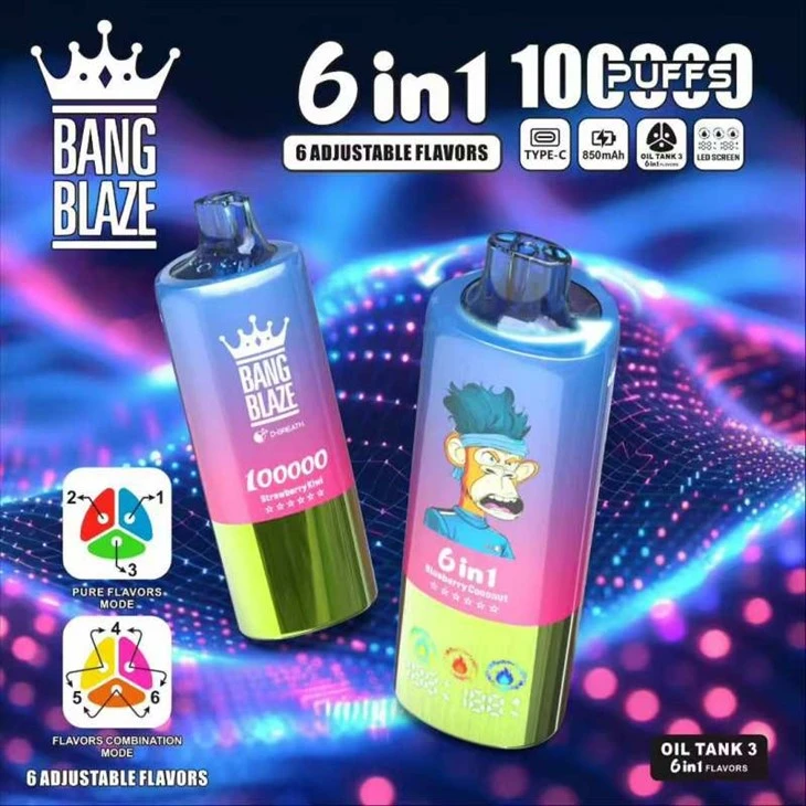 BANG BLAZE 6 IN 1 100K BANG BLAZE 6 IN 1 100K