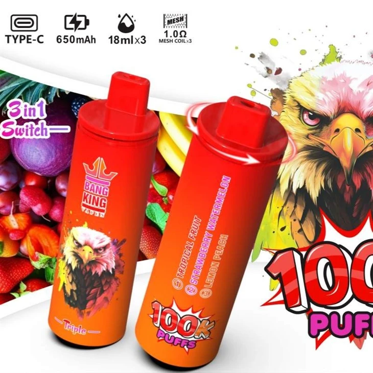 BANG KING VAPEN TRIPLE 100K best