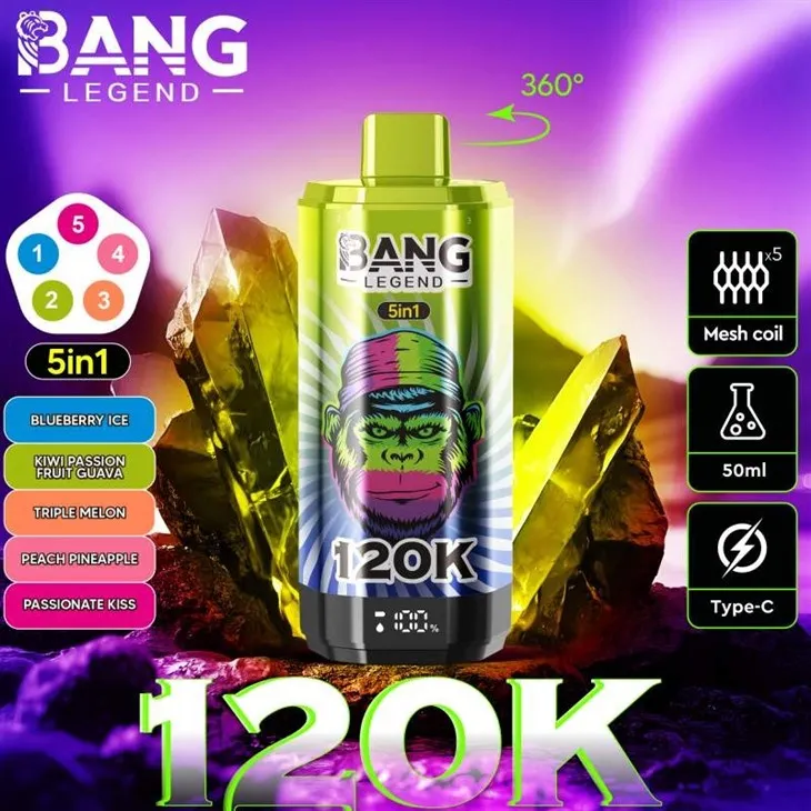 BANG LEGEND 120K PUFFS Vape factory BANG LEGEND 120K PUFFS Vape factory