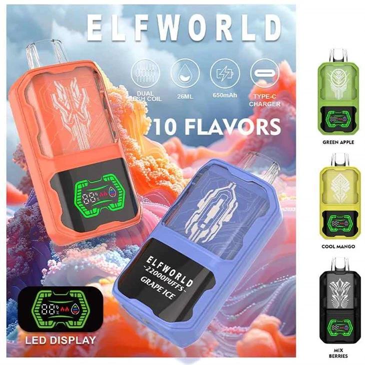 ELFWORLD AI 22000 Puff Vape