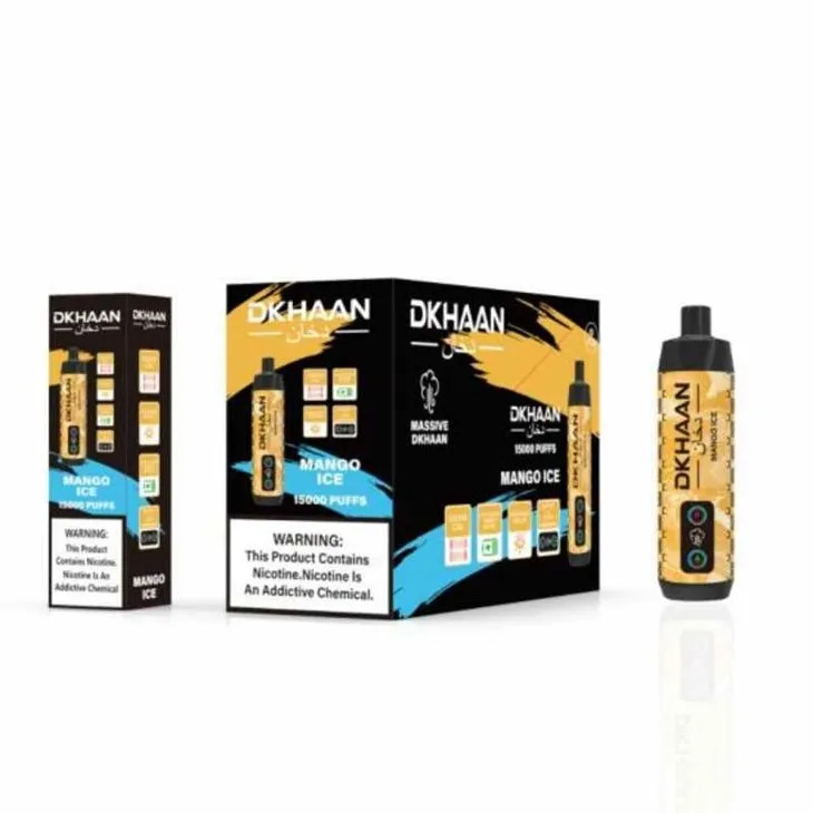 China-Wholesale-Vape-Authentic-Dkhaan-Disposable-Vape-15000-Puffs-Shisha-with-Oil-and-Battery-Display