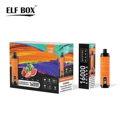 Nouvo pwodwi: ELF BOX SHISHA 16000 sigarèt elektwonik jetab