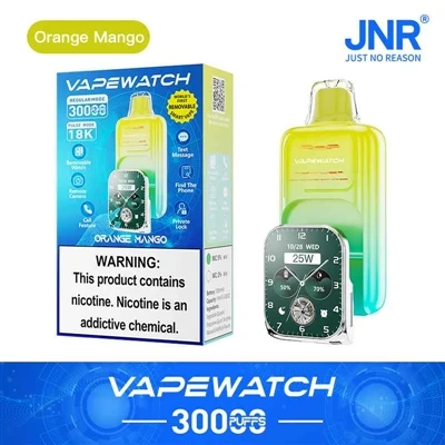Nouvo tandans Smart Vape nan Etazini: JNR lage Smartwatch ak Vape mobil