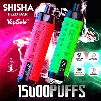 Ki sa ki se revizyon an pwodwi nan Vapsolo Feed Bar Shisha 15000?