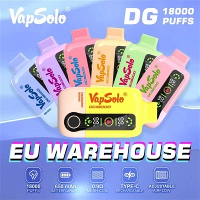 Poukisa vapsolo DG 18000 souf vin pwodwi a pi pito pou amater vape nan Ewòp?