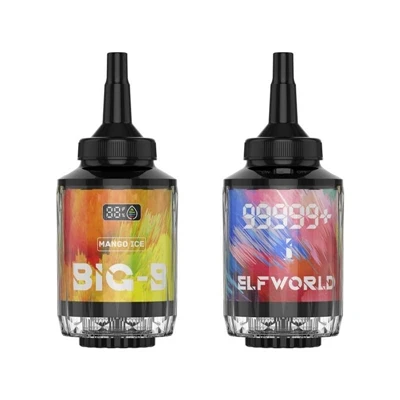 Kouman se revizyon an nan Elforld doub bouch jeyan Hookah shisha 99999+?