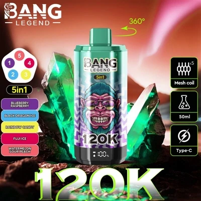 BANG LEGEND 120K, kite ou fè eksperyans pi gwo plezi a