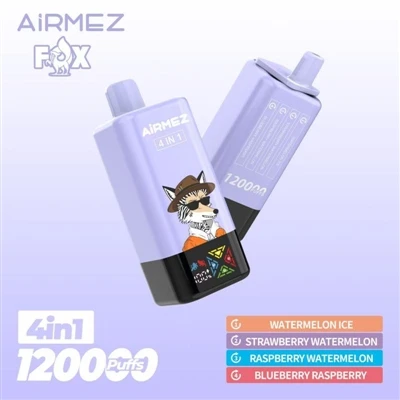 Airmez Fox 120000, kounye a pi gwo pwodwi PUFFS nan depo Ewopeyen an.