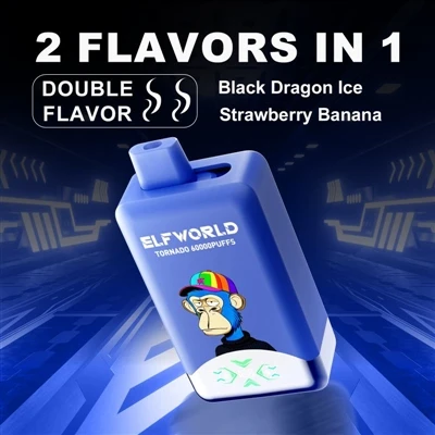 ELFWORLD TORNADO 60000 PUFFS VAPE Entwodiksyon pwodwi