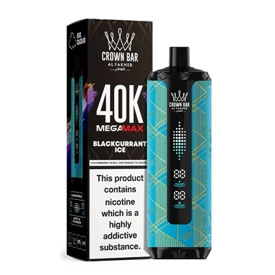 AL Fakher Crown Bar MegaMax 40K — Chwa ki pi wo a pou gwo -vape jetab, ki dis...