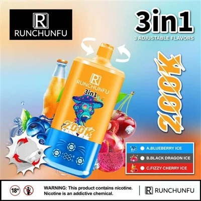 Runchunfu 200K Puffs: Yon nouvo eksplorasyon nan estrikti a ak eksperyans iti...