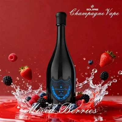 SOLARIS Champagne 30000 Puffs 30K E-sigarèt: Yon lòt repons pou fè gwo soufle...