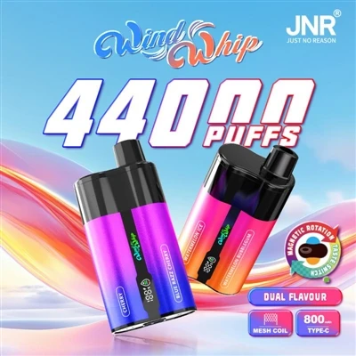 JNR WindWhip 44000: Yon analiz konplè sou gwo -kapasite doub- sigarèt elektwo...