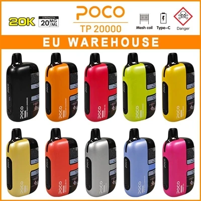 POCO TP 20000: Yon E-sigarèt jetab ki vrèman fèt pou yon eksperyans ki dire l...
