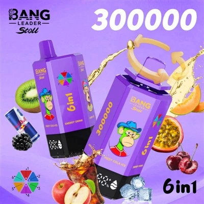 BANG LEADER Stoll 300K: E-sigarèt jetab Antre nan 'multi-system Flagship Era'...