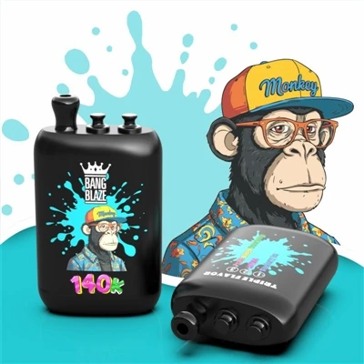 BANG BLAZE 3in1 140K: Yon fòm avanse sigarèt elektwonik jetab