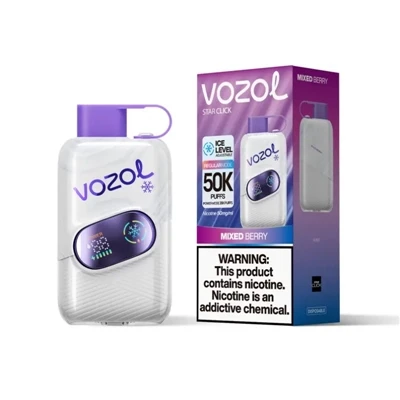 VOZOL STAR CLICK 50000: Yon nouvo referans pou sigarèt E-jetab