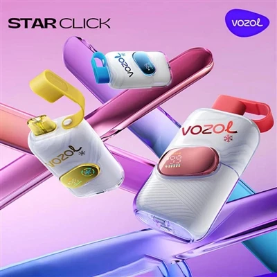 VOZOL STAR CLICK 50000 PUFFS: Yon nouvo wotè pou sigarèt E-jetab