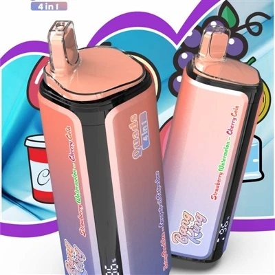 BANG KING Quads 250K 4IN1: Vapsolo Quads 80K 4IN1, Yon kat-lòj E-sigarèt.