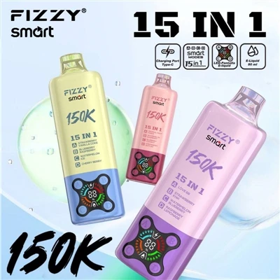 FIZZY SMART 15 NAN 1 150K: Yon sigarèt, 15 kalite kontantman