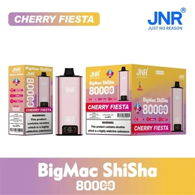 JNR Big Mac Shisha 80000: Redefini eksperyans nan vape jetab segondè-