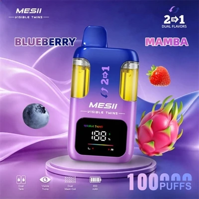 MESII VISIBLE TWINS 100K: E-sigarèt jetab yo finalman kòmanse vin 'plezi'