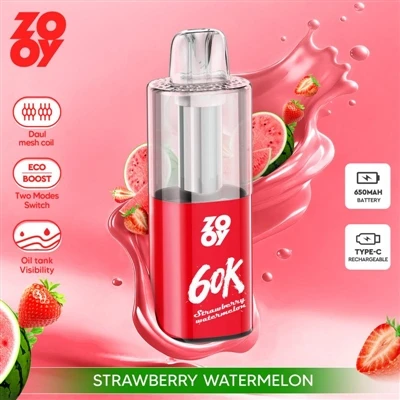 ZOOY Fizzy 60000: Yon Vape ki dire tout bon—Se sou plis pase jis yon gwo kant...