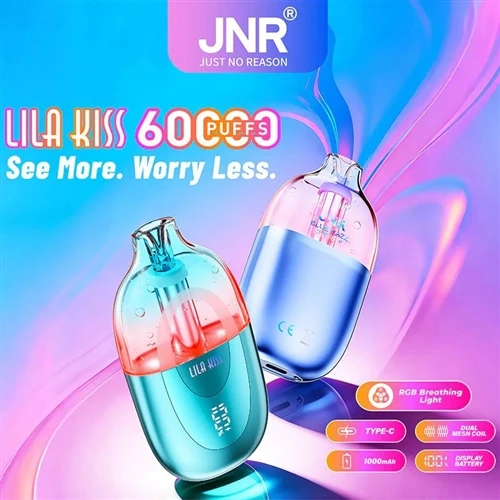 JNR Lira Kiss 60,000 Puffs: Nouvo direksyon pou mache E-sigarèt la atravè ino...