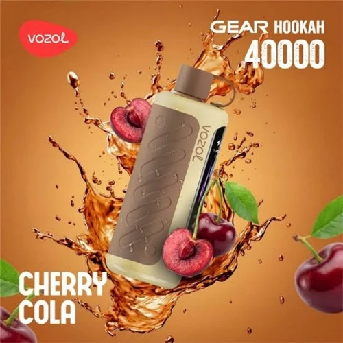Revizyon VOZOL Gear Hookah 40K - Yon Vape Style Shisha-Avèk 40,000 soufle, Bo...