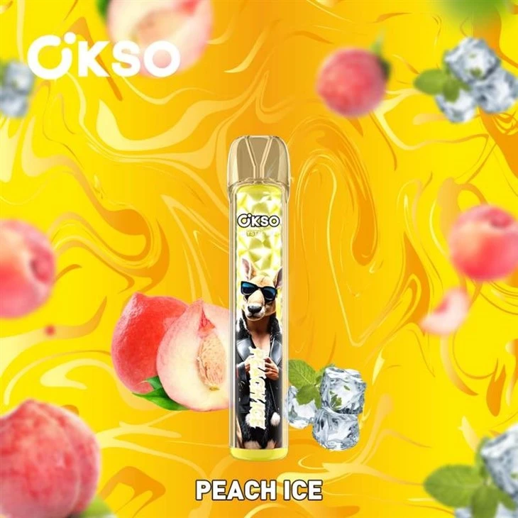 peach ice_OKSO CRYSTAL BAR 800