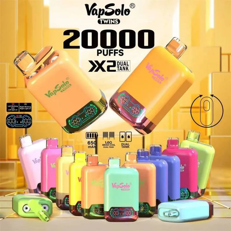 vapsolo twins 20000taste vapsolo twins 20000taste