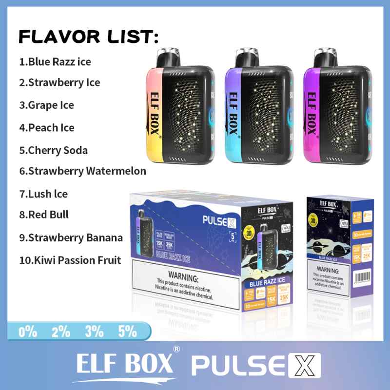 ELF BOX PULSE X 25000 flavor