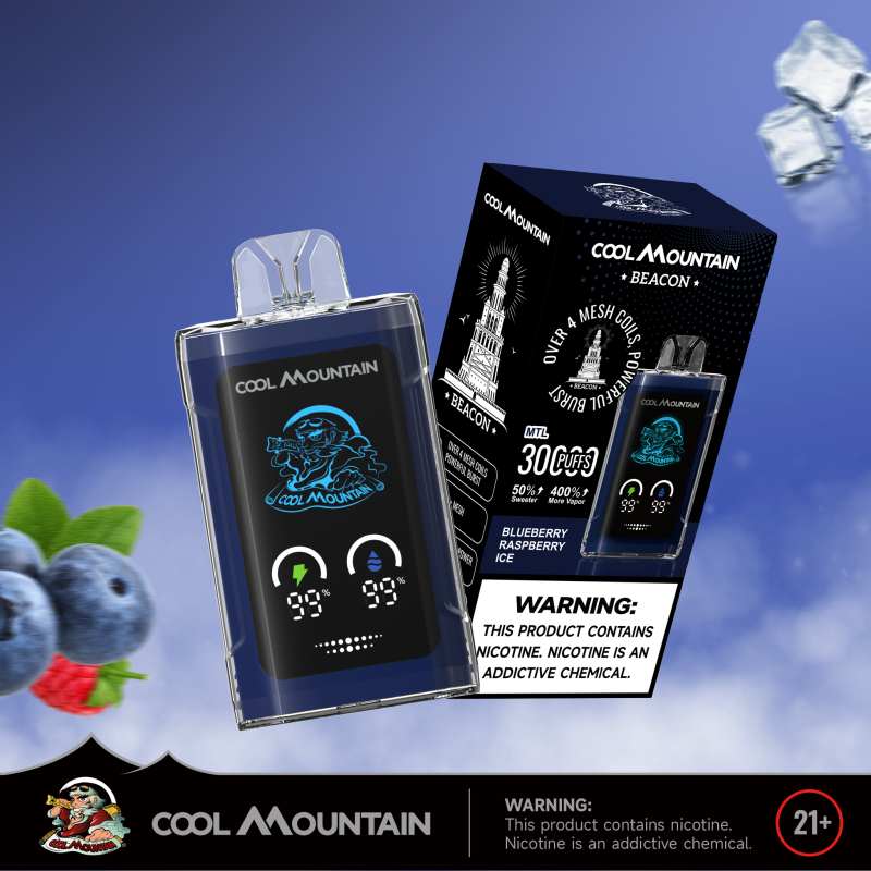 Blueberry Raspberry IceCOOL MOUNTAIN Beacona 30000