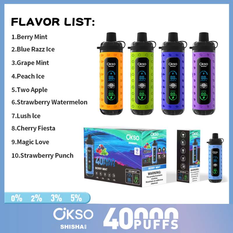OKSO Shisha Max 40k 12