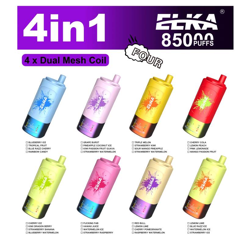 LUCKEE ELKA 85000 4 IN 1 TASTE LIST