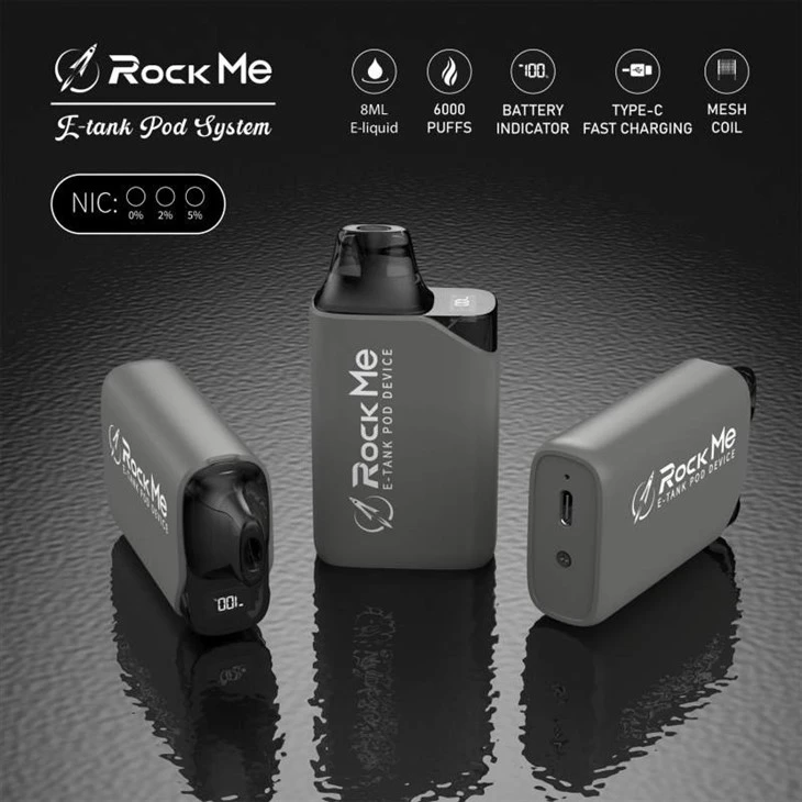 Rock Me E-TANK 6000 puffs vapes