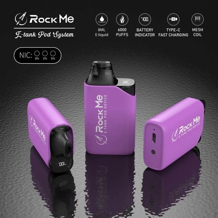 Rock Me E-TANK 6000 puffs vape