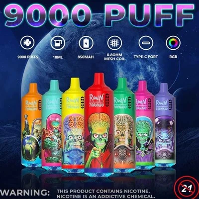 Randm Tornado 9K Puffs jetab Vape