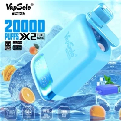 VapSolo Twins  20K  Puffs