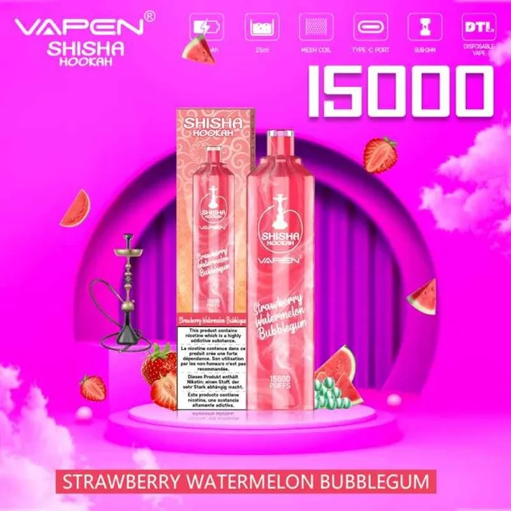VAPEN SHISHA HOOKAH 15000 30
