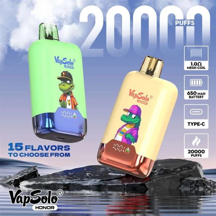 VAPSOLO-HONOR-20K-Puffs-Vape-Vapsolo honor 20000 VAPSOLO-HONOR-20K-Puffs-Vape-Vapsolo honor 20000