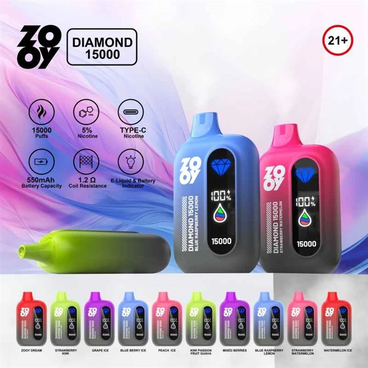 ZOOY DIAMOND 15000 PUFF ZOOY DIAMOND 15000 PUFF